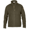 Mikina Buck Fleece Fjällräven - Dark Olive Velikost: M