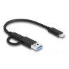 Delock Čtečka karet s rozhraním USB Type-C™ v hliníkovém krytu na paměťové karty CFexpress nebo XQD