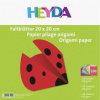 HEYDA Papiere na origami 20 x 20 cm ( 100 ks )