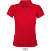 SOL's Collection Polokošile Prime Women, piqué, krátký rukáv, dámská COT25057300405-red 2XL Červená