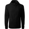 Malfini Direct Pánska fleece mikina s kapucňou 417 čierna XXXL