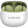 Canyon TWS-5 True Wireless Bluetooth slúchadlá do uší zelené CNS-TWS5GR - Bezdrôtové slúchadlá