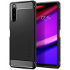 Kryt na mobil Spigen Rugged Armor Black Sony Xperia 10 V (ACS06202)