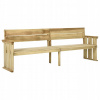 Záhradná lavica, lavička - Vidaxl Garden Bench, 233 cm, impregnované drevo (Vidaxl Garden Bench, 233 cm, impregnované drevo)