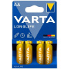 Varta - longlife alkaline battery aa lr6 blister*4