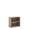 BASIC Policová skriňa BASIC, otvorená, 80x40x76,5cm, dub Sonoma