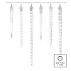 EMOS DCPC06 LED vianočná girlanda - cencúle, 6 ks, 2 m