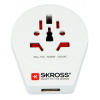 SKROSS cestovný adaptér Europe USB pre cudzincov v SR, vč. 1