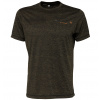 Savage Gear Tričko Fighter Stretch T Shirt Burnt Olive Melange - S