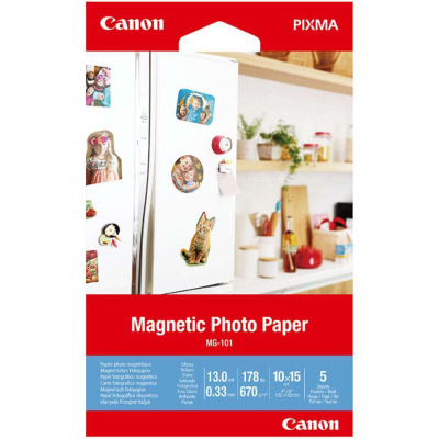 Magnetický fotografický papier Canon MG-101 10x15 cm (5 ks/balenie) Canon