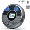 CD PREHRÁVAČ S BLUETOOTH MP3 AUX PRENOSNÝ DISCMAN REPRODUKTORY SLÚCHADLÁ