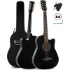 Akustická gitara WSD-5C-BK Slim Line black Rocktile
