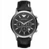 Pánské hodinky - Pánske hodinky Emporio Armani Black Belt AR2447 (Pánské hodinky - Pánske hodinky Emporio Armani Black Belt AR2447)