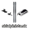 Skialpový set Atomic Backland 85 W Gunmetal Black, Dĺžka lyže 165