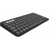 Klávesnica Logitech Pebble Keyboard 2 K380s, Graphite - US INTL (920-011851)