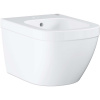 GROHE Euro Ceramic závesný bidet s otvorom, s prepadom, 374 x 540 mm, alpská biela, 39208000
