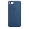 Apple puzdro gumené Apple iPhone 7/8/SE 2020 Ocean Blue