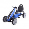 Detská šliapacia motokára Go-kart Milly Mally Power rúžová Modrá