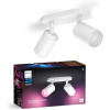 Philips HUE 8720169319455 LED bodové stropné svietidlo Fugato | 2x4,2W GU10 | 2000-6500K+RGBK