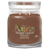 Yankee Candle Praline & Birch - Sviečka s vôňou praliniek a brezy Signature medium glass 2 knôty 368 g