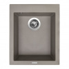 Sinks Cube 410 Granitový drez bez odkvapkávača, 41x50 cm, truflový, TLCU41050054
