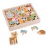 Bigjigs Toys magnetky lesní zvířátka