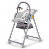 KINDERKRAFT KINDERKRAFT Stolička jedálenská Lastree Grey, Premium