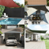 vidaXL HDPE 160 g/m² 3 x 4 x 4 m hnedá