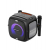 C-TECH repro Impressio Qubis, Party reproduktor, 80W, Bluetooth, SD, USB, AUX, 2x mikrofon (IMP-QUBIS)