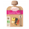 BABYBIO Kapsička Jablko čučoriedky jahody 90 g