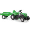 Dolu Šliapací traktor Ranchero s vlečkou, zelený