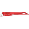 Kliešte na rúry S-typ farbené na červeno 680 mm KNIPEX 83 30 030