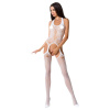 Passion BS059 bodystockings biela