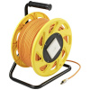 Renkforce RJ45 sieťový navijak kábla CAT 6a (surový kábel CAT 7) S/FTP 50 m oranžová bez halogénov; RF-5264734