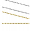 Ocelový řetízek Wheat 3mm - 1m - Nerez SL