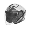 Prilba NOX N130 EKTO (biela/čierna) XS