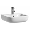 Laufen Florakids - Umývadielko, 450 mm x 410 mm, 1 otvor na batériu, biela/zelená H8150310721041