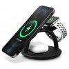 CONNECT IT MultiCharge 3 v 1 MagSafe Wireless Fast Charge bezdrátová nabíječka, ČERNÁ CWC-9060-BK