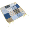 Bellatex Adela hladký Patchwork modrá, 40 x 40 cm