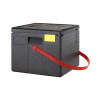 Cambro Termobox na pizzu s červeným úchytem 6 ks (33 cm)| TOM, R-EPPZ3526RST
