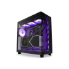 Puzdro Nzxt H6 Flow Rgb Midi Tower s oknom čierne (CC-H61FB-R1)