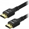 Video kábel AlzaPower AluCore Premium HDMI 2.1 High Speed 8K 3m čierny (APW-CBHD21N030B)