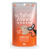 Schesir Cat kapsička Senior Lifestage Mousse losos/kurča 80g