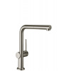 HansGrohe M54 - Drezová batéria Talis s výsuvnou koncovkou, vzhľad nerezový 72808800