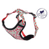 Postroj pre psa Amiplay Discovery BeHappy S - watermelon