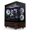 THERMALTAKE Case View 170 WS ARGB, Průhledná bočnice, černá CA-1Z4-00M1WN-WS Thermaltake