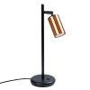 Sollux Lighting Stolná lampa Winx, 1x medené kovové tienidlo