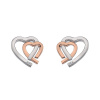 Strieborné náušnice Hot Diamonds Love DE532