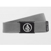 Pásek Volcom Circle Web Belt heather grey 2023/24 Velikost: one size