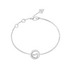 Dámsky náramok Guess JUBB05527JWRHS Striebristý